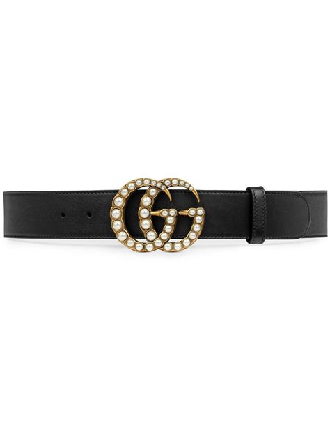 gucci 4cm perl belt|gucci leather belt.